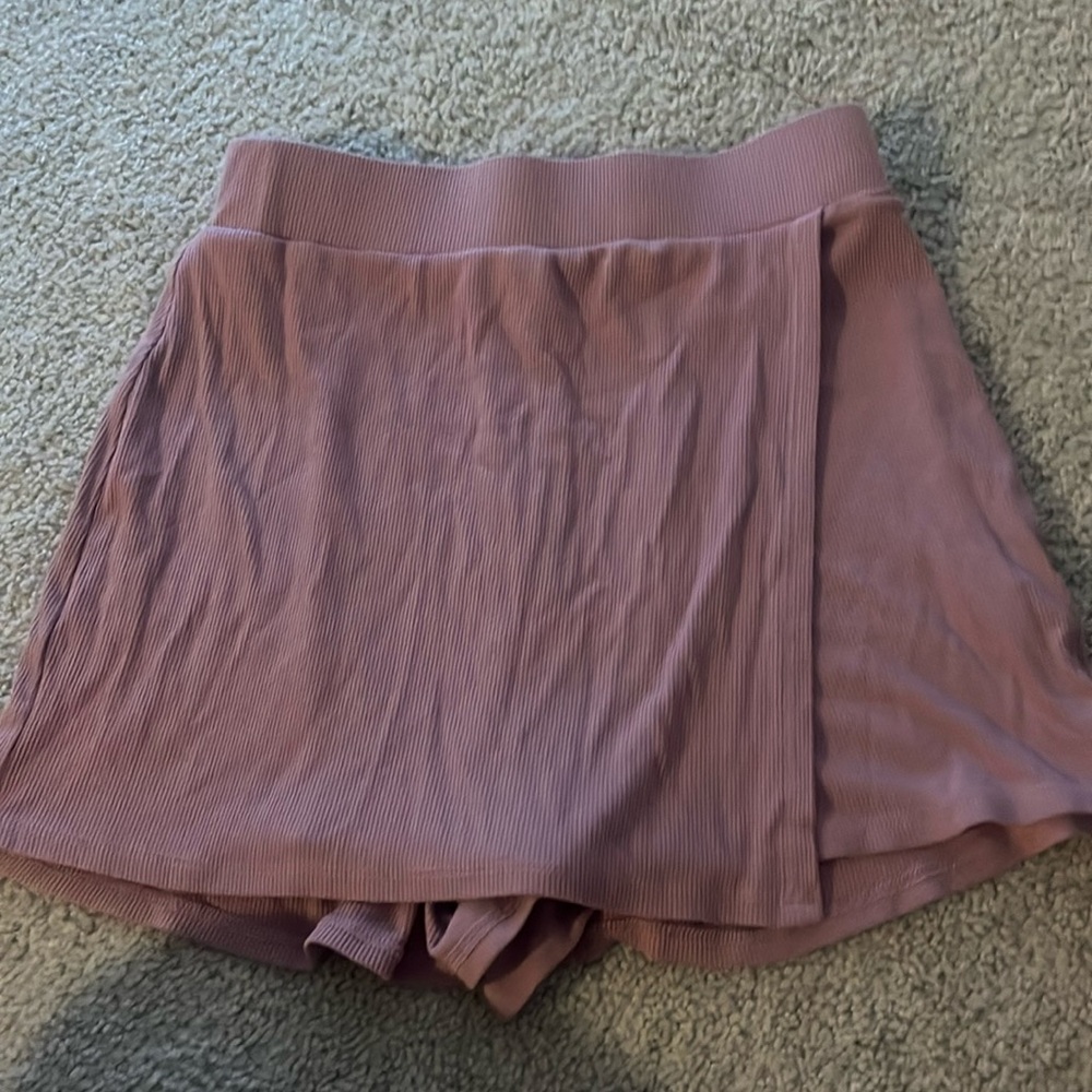 pacsun comfy pink skort